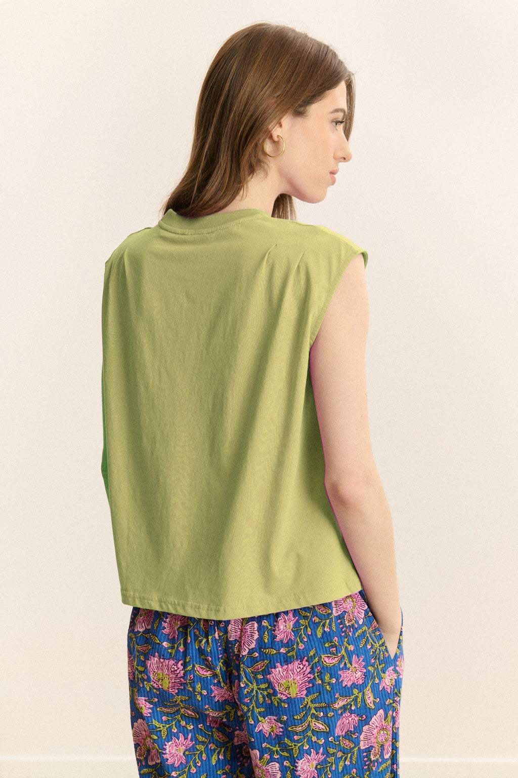 Camiseta Vivi - Almendra