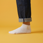 Chaussettes Basses Unies - Blanc