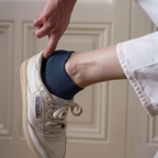 Chaussettes Basses Unies - Bleu Marine