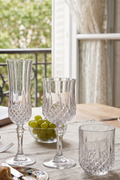 Longchamp - Juego De 24 Piezas, Copas, Copas De Champán Y Vasos De Agua - Cristal D'Arques