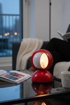 Lampe À Poser - Eclisse - Rouge