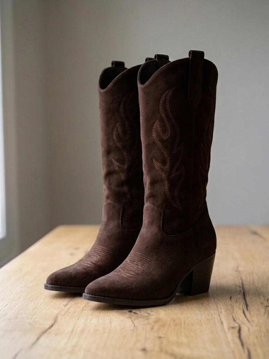 Botas camperas Vanina - Chocolate