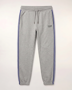 Wide Joggers With Bands And Embroidery