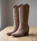Vanina Cowboyboots - Mullvadsgrå