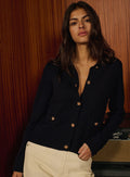 Melba Vest - Navy