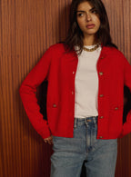 Gilet Melba - Rouge