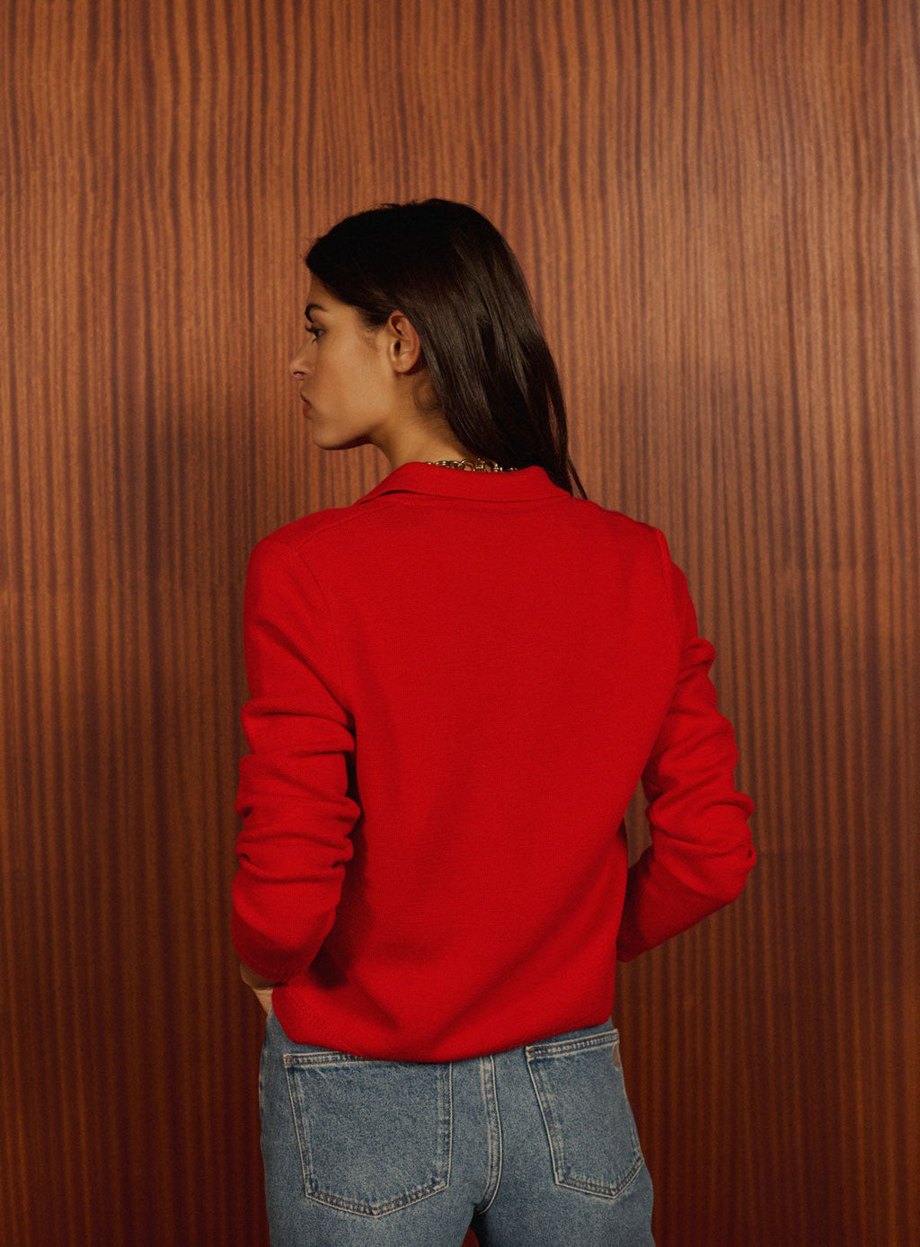 Gilet Melba - Rouge