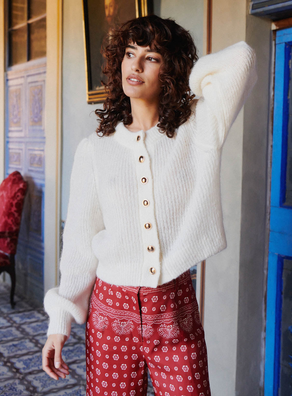 Gilet Mirabelle - Ecru