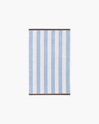 Gobo Hand Towel - Baby Blue / Wide Stripes