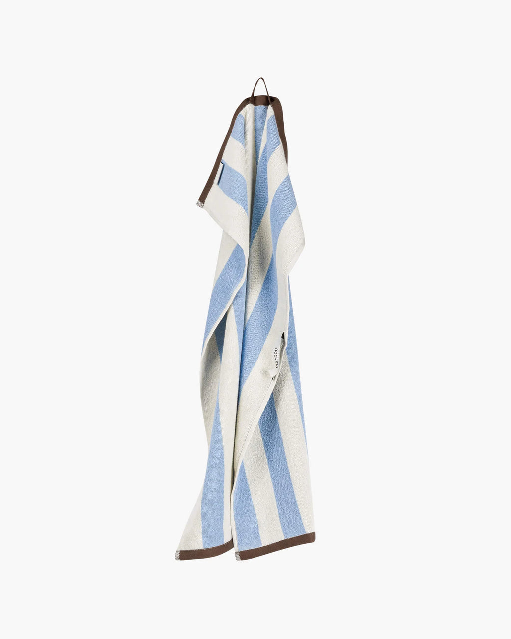 Gobo Hand Towel - Baby Blue / Wide Stripes