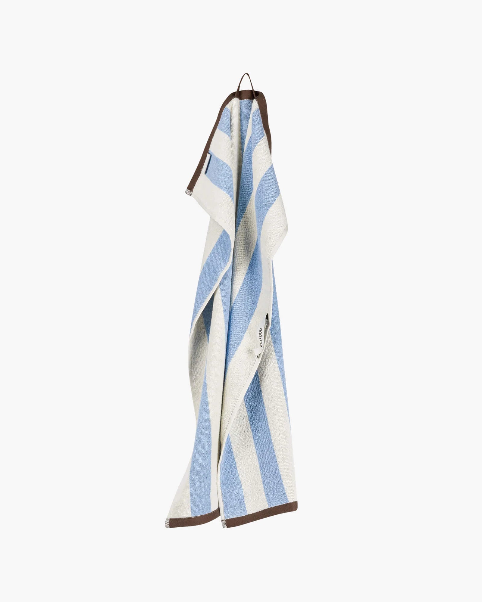 Gobo Hand Towel - Baby Blue / Wide Stripes