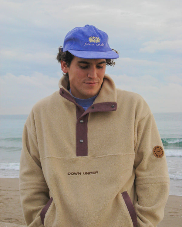 Gorra de pana - Logotipo amarillo