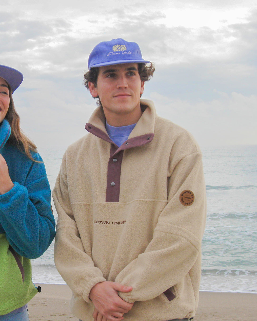 Casquette En Velours Côtelé - Logo Jaune