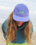 Casquette En Velours Côtelé - Logo Vert