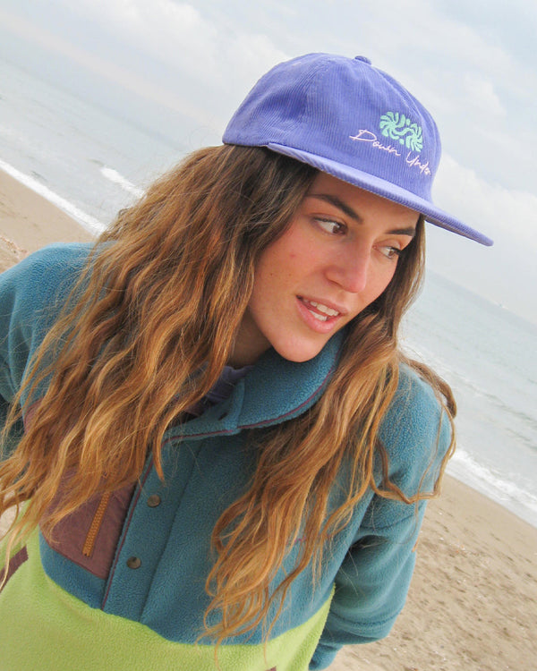 Gorra de pana - Logotipo verde