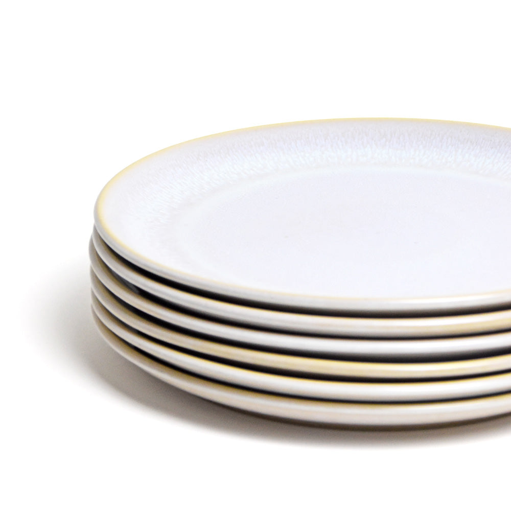 Large Plate - Pearly White