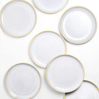 Large Plate - Pearly White