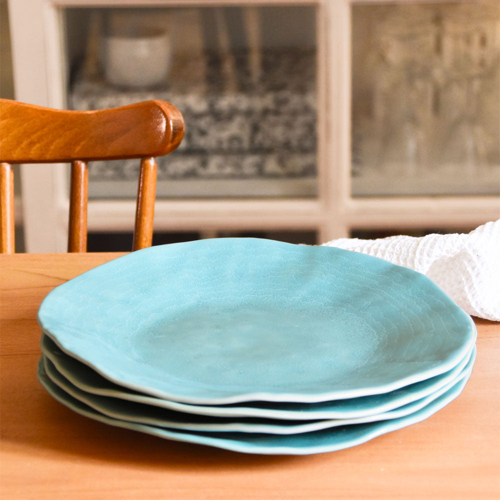 Large Onda Plate | Water Green