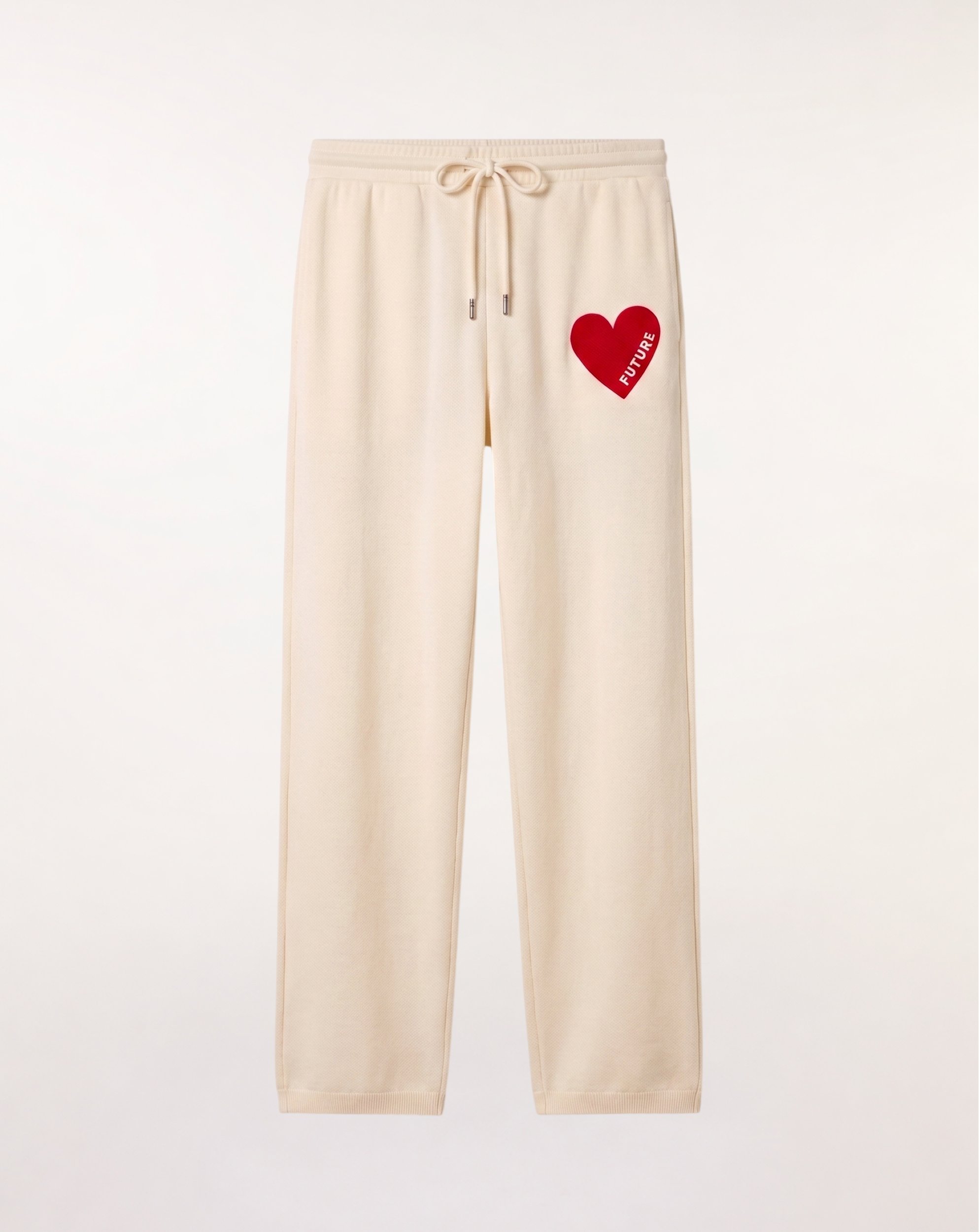 Jogging Droit Coeur "Future" - Sable