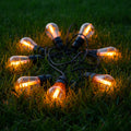 Flame - Guirlande Solaire - Plastique - Transparent