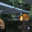 Hat - E27 Wired Garland - Steel - Gold