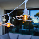 Chic - Guirlande Filaire E27 - Acier - Blanc