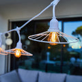 Chic - Guirlande Filaire E27 - Acier - Blanc