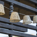 Chill - Hybrid Solar Garland - Bamboo - Beige