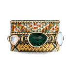 Joya Pulsera Manguito Nashville - Verde