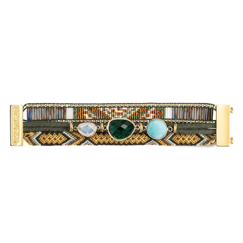Joya Pulsera Manguito Nashville - Verde