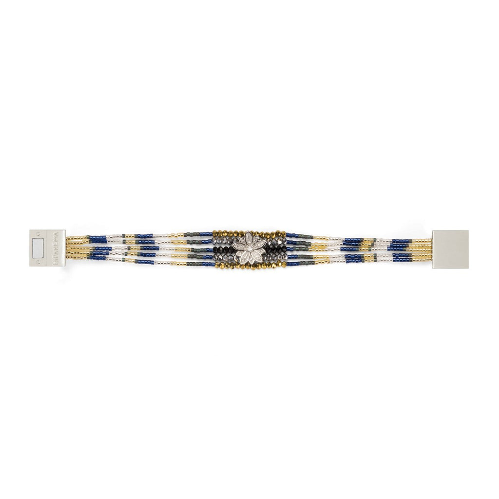 Arizana Mini Manchetsmykke - Navy - Marineblå