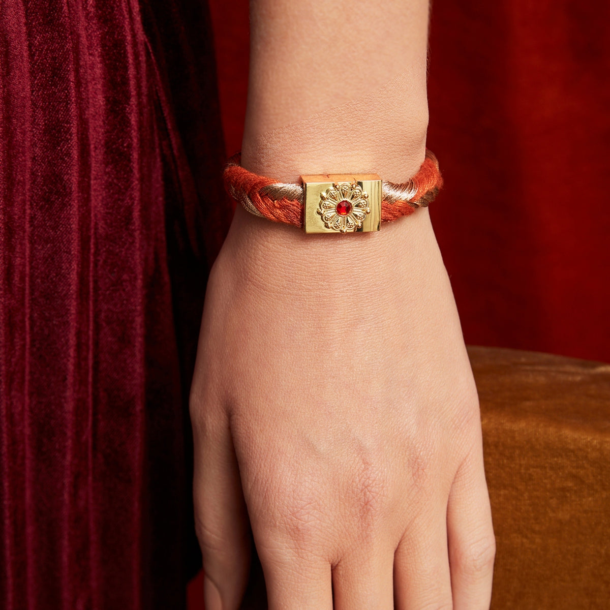 Sieraden Manchetarmband Tasmania - Terracotta