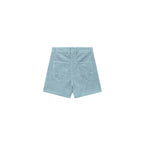 Pantalones y Bermudas Short Terciopelo Albert - Azur - Turquesa