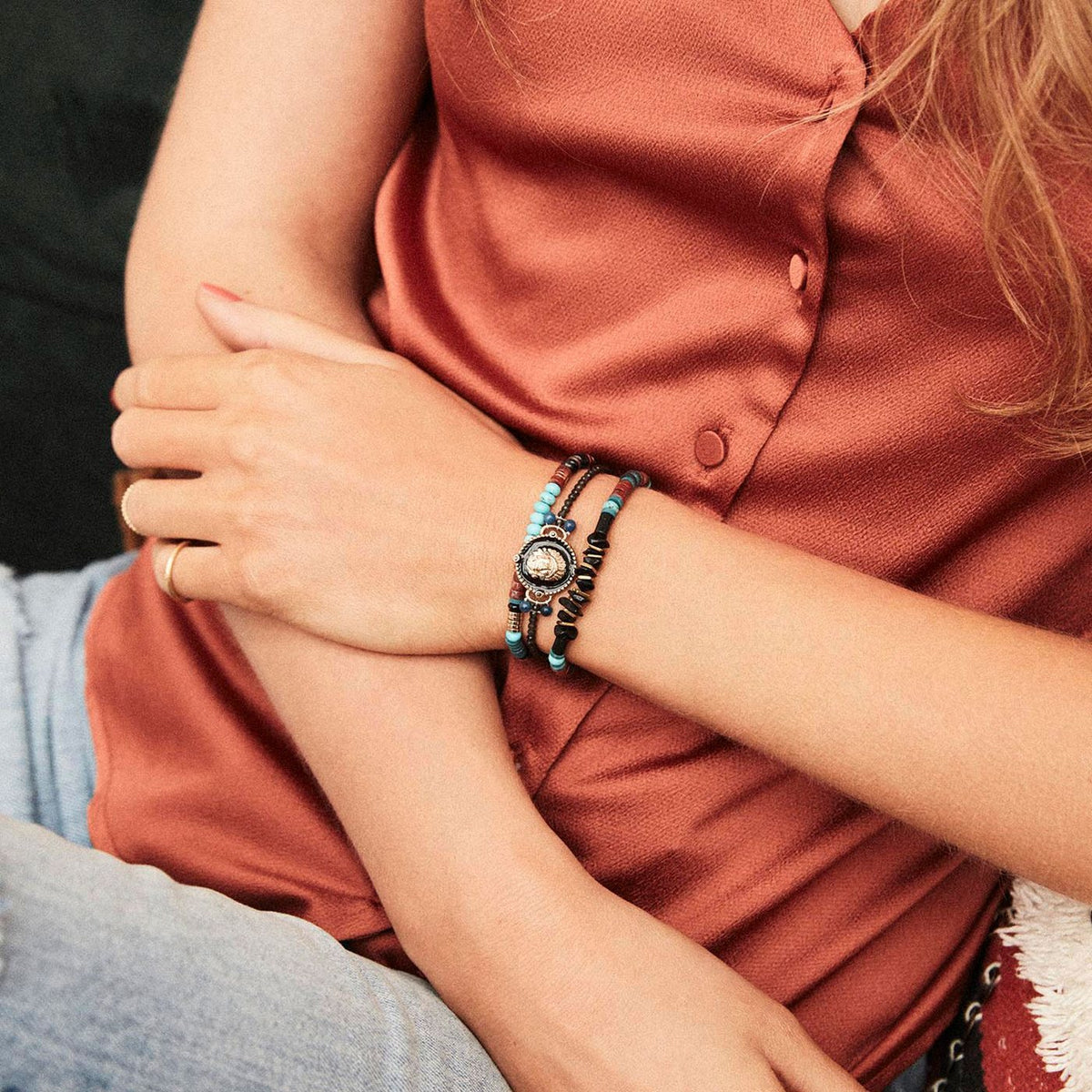 Tomahawk Cuff Jewellery - Black