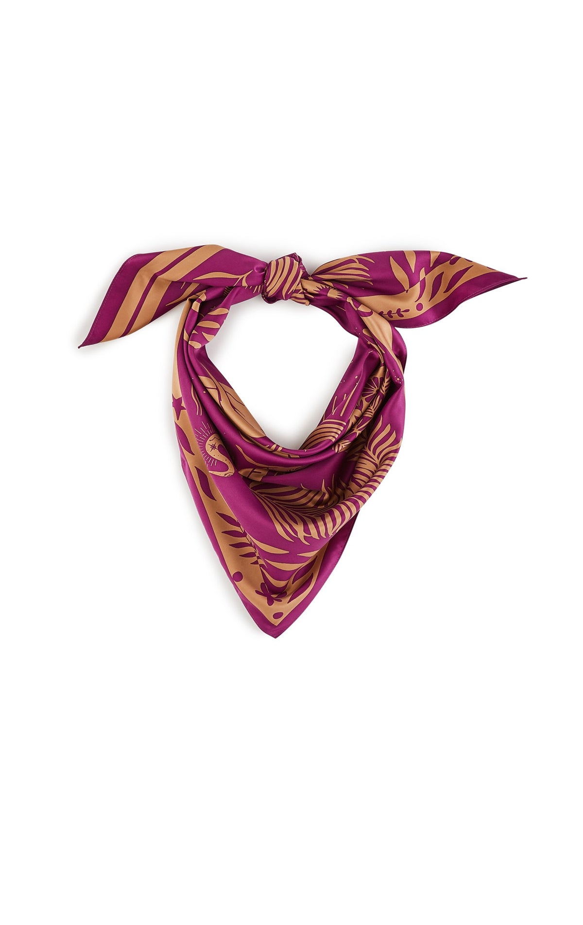 Foulard Medium Univers Violet