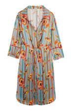 Blue Colibri Dress