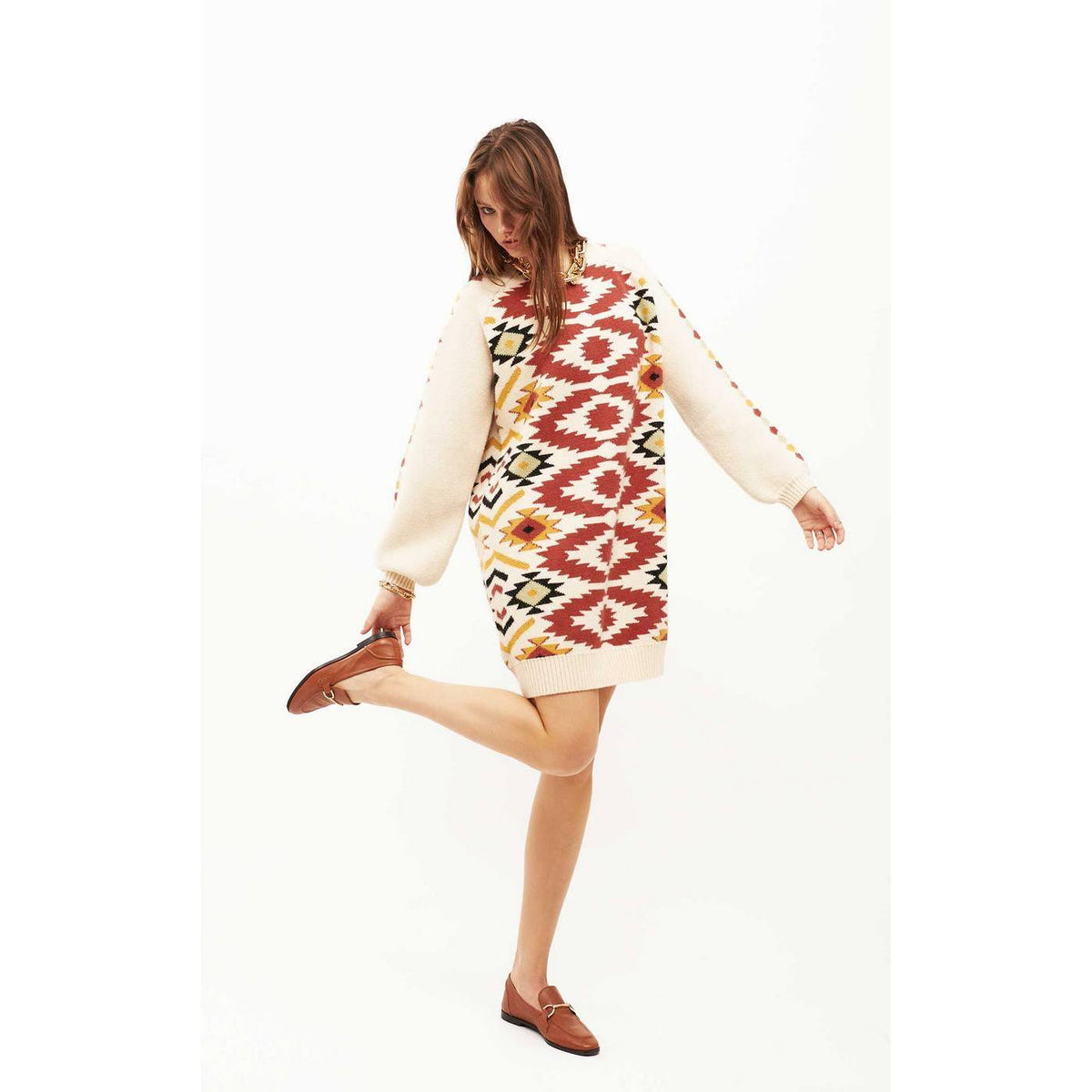 Dresses & Skirts Crissy Jumper - Ecru - Beige