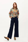 Hose Kate Marineblau