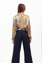 Hose Kate Marineblau