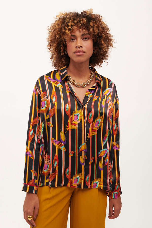 Camisa Kiwi Negro