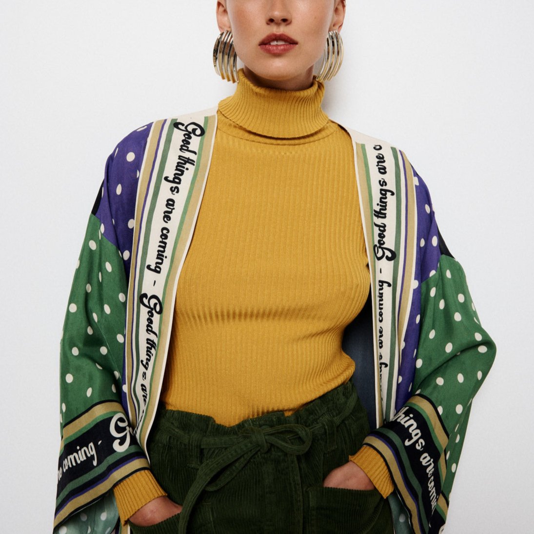 Polotröja Sophie - Ockra