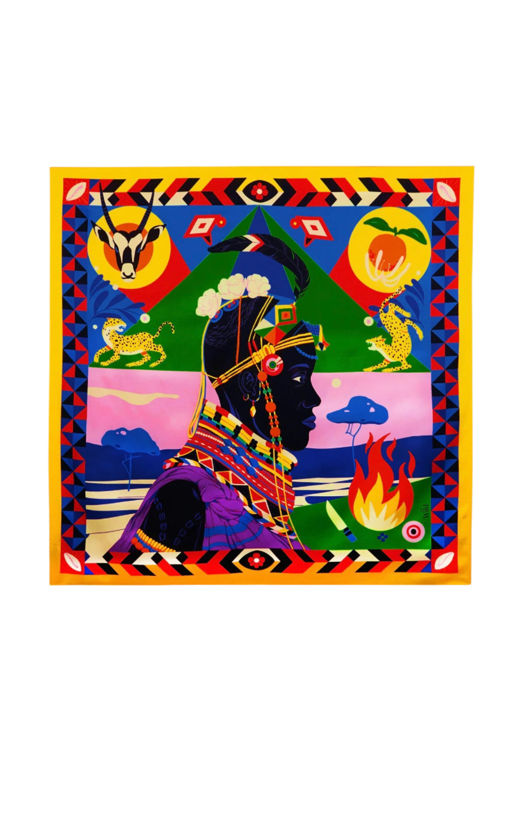 Foulard Samburu Multi