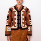 Deva Short Jacket - Terracotta