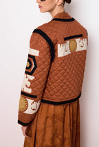 Deva Short Jacket - Terracotta