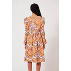 Velvet Fall Dress - Purple