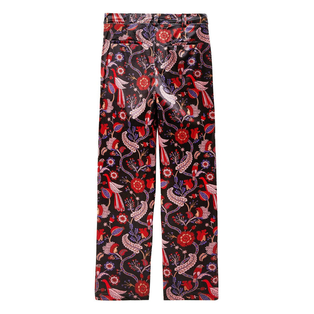 Broeken en Shorts Fluwelen Broek Calista - Paars
