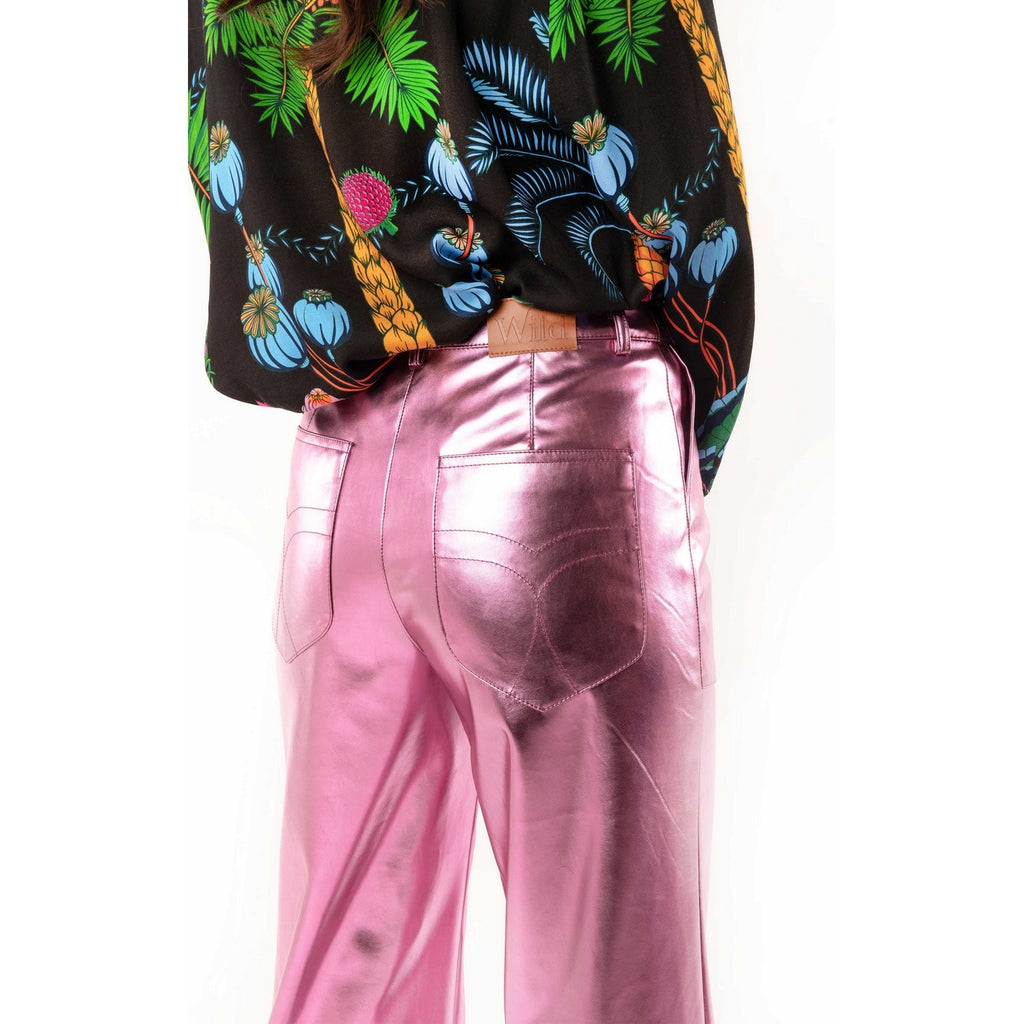 Pantalons et Shorts Métalisé Charles - Rose