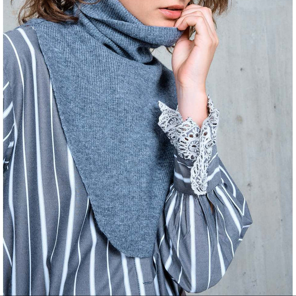 Sweter Z Okrągłym Dekoltem Yseult – Gris