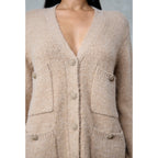 Vest met zakken Lliona - Zand