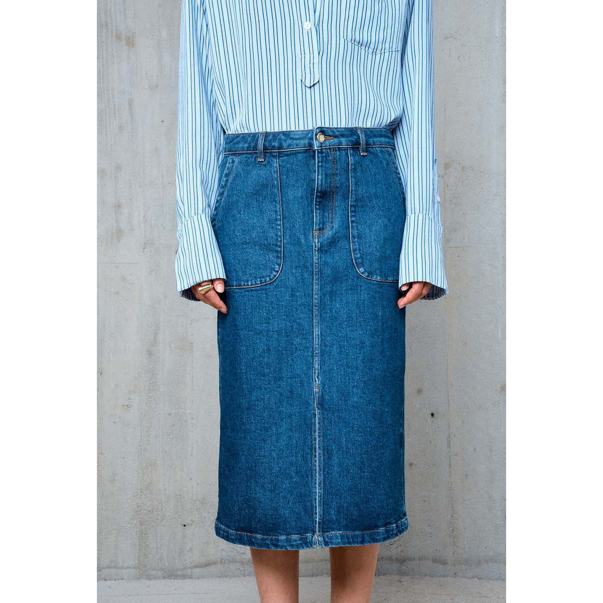 Gonna in Denim Salome - Denim